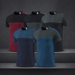 Vêtements de sport personnalisés pour hommes, respirants, légers, pour l'été, la gym, le fitness, le jogging, séchage rapide, extensibles dans les quatre sens, 100% hauts de gamme - Product Image 3