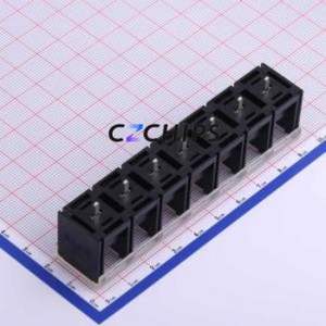 KF78C-13.0-7P Barrier Terminal Block Through hole Component (THT),P=13mm Connector With Cover Plate 13mm 1x7P Straight Pin - Product Image 2