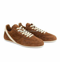 FW25 Original Six Eyelets Minimal Sneak Unisex Women Men Trendy Sports Suede Brown Runner Sneaker Lace-up Suede Leather Sneakers