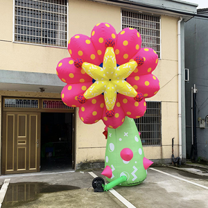 Modelo personalizado <span class=keywords><strong>de</strong></span> fábrica, luces <span class=keywords><strong>de</strong></span> flores inflables, Festival inflable, decoración <span class=keywords><strong>de</strong></span> eventos comerciales, fiesta, <span class=keywords><strong>alquiler</strong></span>, exhibición <span class=keywords><strong>de</strong></span> arte al aire libre - Product Image 3