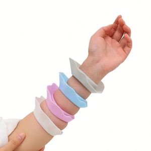สายรัดข้อมือซิลิโคนกันน้ำสำหรับล้างหน้า ป้องกันความชื้น ป้องกันน้ำกระเด็น สีสันปรับแต่งได้ บริการ OEM/ODM สำหรับเด็กและผู้ใหญ่ - Product Image 4