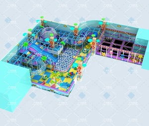 Snow set ocean theme <span class=keywords><strong>happy</strong></span> custom children indoor playground for kids - Product Image 1