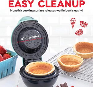 Mini <span class=keywords><strong>gaufrier</strong></span> électrique pour enfants, <span class=keywords><strong>petit</strong></span> appareil de cuisine pour le <span class=keywords><strong>petit</strong></span>-déjeuner et les desserts, idéal pour les œufs et les gaufres - Product Image 1