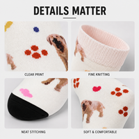 Chaussettes personnalisées sportives OEM pour adultes, automne, en polyester/nylon/coton/bambou/laine, sans couture, résistantes aux déchirures, séchage rapide