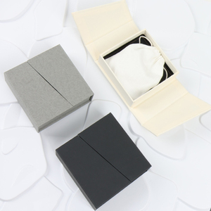 Boîte en carton durable et élégante MOJIU pour bijoux haut de gamme et rangement de colliers et bagues - Product Image 2