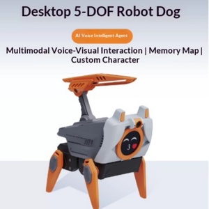 Jouet intelligent pour enfants avec commande vocale IA, écran haute définition de 2,4 pouces, robot IA en plastique avec lumière et son et connexion Wi-Fi - Product Image 2