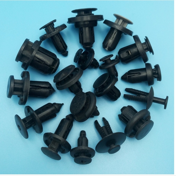 Plastic Push Fasteners Clips Buckles Rivets