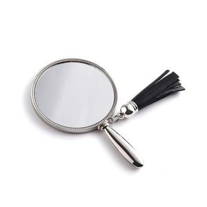 Hot Selling Custom Logo Metal New Design Durable Portable Handheld Vanity Makeup <b>Mirror</b> - Product Image 4