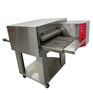Les dominos utilisent un four à pizza à convoyeur commercial au gaz naturel ou au gaz propane pour un four à pizza d'équipement de restauration de camion de nourriture - Product Image 5