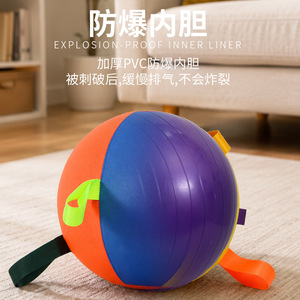 Pelota de Juguete Gigante Reforzada para Mascotas, Pelota Rebotante, Juguete para Perros Border Collie y Golden Retriever, Resistente a Mordidas, Pelota Extra Grande para Perros - Product Image 3