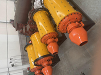Broyeur à tambour robuste pour minerais, machine de broyage à décharge griddée pour le broyage de minerai de métaux non ferreux