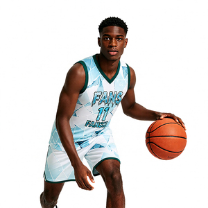 Uniformes <span class=keywords><strong>de</strong></span> Baloncesto Personalizados al por Mayor <span class=keywords><strong>de</strong></span> Fanshi, Malla <span class=keywords><strong>de</strong></span> Poliéster <span class=keywords><strong>de</strong></span> Alta Calidad, Colores Personalizados, Logotipo Impreso por Sublimación, Jersey <span class=keywords><strong>de</strong></span> Baloncesto Liso - Product Image 2