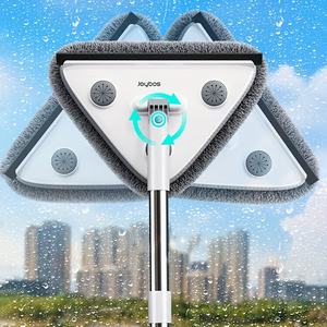 Pack 360 °   Nettoyeur de vitres rotatif avec perche télescopique et lame de type raclette robuste - <span class=keywords><strong>Hauteur</strong></span> réglable - Product Image 4