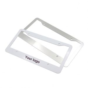 Plaque d'immatriculation vierge en aluminium gaufré pour véhicules, modèle 2025, pour la vente en gros, compatible avec les normes japonaises, algériennes et australiennes - Product Image 4
