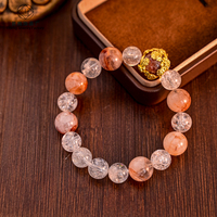 Bracelet en pierre semi-précieuse de 13 mm, perles énergétiques, cristal Reiki, bracelet élastique de rééducation, cadeau pour femme et homme