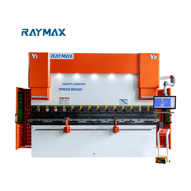 Высокоточный гидравлический пресс RAYMAX с ЧПУ для изготовления и гибки металла в обрабатывающей промышленности