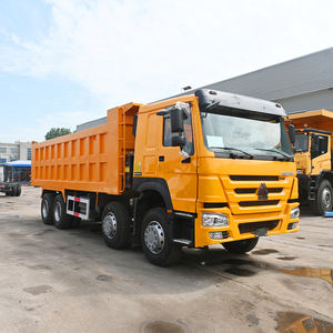 Camions à benne basculante Howo d'occasion à faible kilométrage 8x4 380HP Benne à benne basculante Kit de maintenance complet pour l'Afrique - Product Image 4