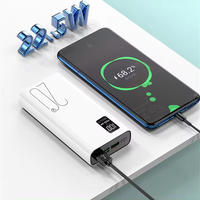 Banque d'alimentation de batterie portable 20000mah haute capacité bon marché sortie de type C batterie externe à charge super rapide