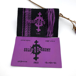 Etiquetas Tejidas Personalizadas de Alta Densidad con Logotipo de Marca y Talla para Ropa, las Más Vendidas - Product Image 3