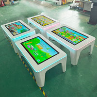 Mesa de Juego Interactiva con Pantalla Táctil LED Android de 43 Pulgadas
