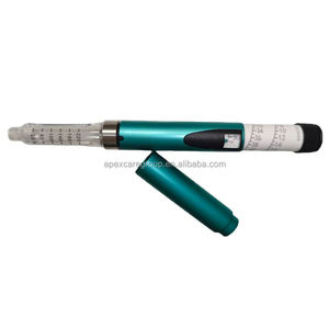 ApexCare Reusable Injection <b>Pen</b> V2 60IU 3ML Transparent Medication Chamber Design Metal Body Eco-Friendly Water-Resistant for - Product Image 6