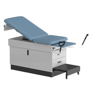 Lit d'examen <span class=keywords><strong>gyn</strong></span>écologique médical de style nouveau réglable pour hôpital et clinique, tables d'examen obstétrique et <span class=keywords><strong>gyn</strong></span>écologique, étriers, garantie de 5 ans - Product Image 2