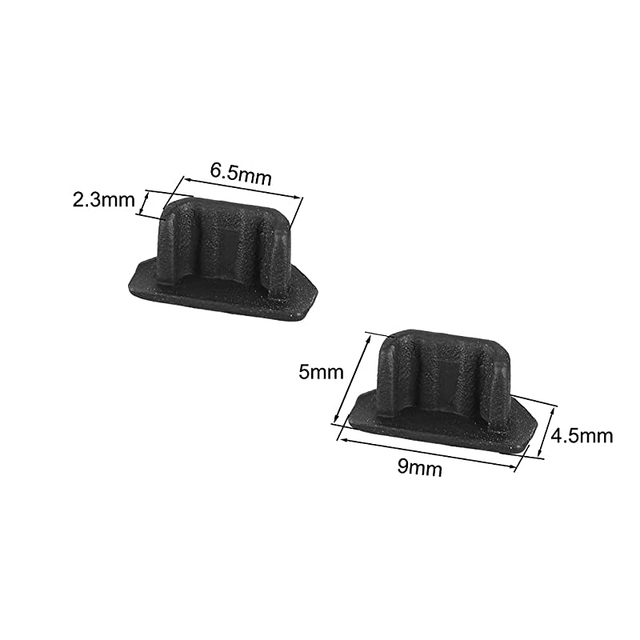 micro usb female dust plug silicone Android mobile phone interface protective cover MICRO interface dustproof