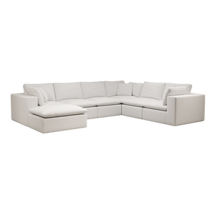 Modular Modern Square Sectional <b>Sofa</b> Set Upholstered Compressed Couch for Living Room Bedroom Apartment Villa No Assembly - Product Image 5