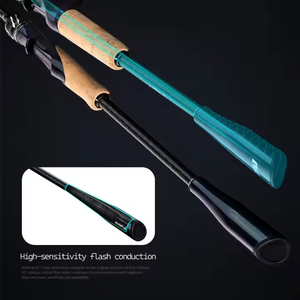 Fibre de carbone haute sensibilité ML Action rapide 2 sections 1.98M 2.28M pliable longue Distance coulée filature pôle leurre cannes à pêche - Product Image 5