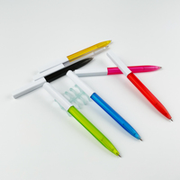 Stylo bille publicitaire pour hôtel avec impression de logo personnalisé, largeur d'écriture 1,0 mm, cadeaux promotionnels