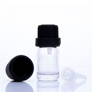 Trung Quốc bán buôn tinh dầu Chai nhỏ giọt 5ml cây trà tinh dầu rõ ràng Glass <span class=keywords><strong>dropper</strong></span> chai cap tinh dầu chai - Product Image 4