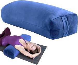 Coussin de <span class=keywords><strong>yoga</strong></span> en coton lavable et durable pour débutants, oreiller de <span class=keywords><strong>yoga</strong></span> et de Pilates, accessoire d'étirement pour le soulagement de la colonne vertébrale et l'alignement corporel - Product Image 6