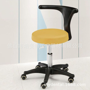 Silla Dental M&Y de Material PU con Altura Ajustable y Ruedas Giratorias para Asistente Dental - Product Image 3