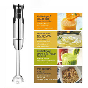 Batidora de mano eléctrica de acero inoxidable con doble cuchilla para hacer jugos y mezclar, capacidad inferior a 1 litro - Product Image 3