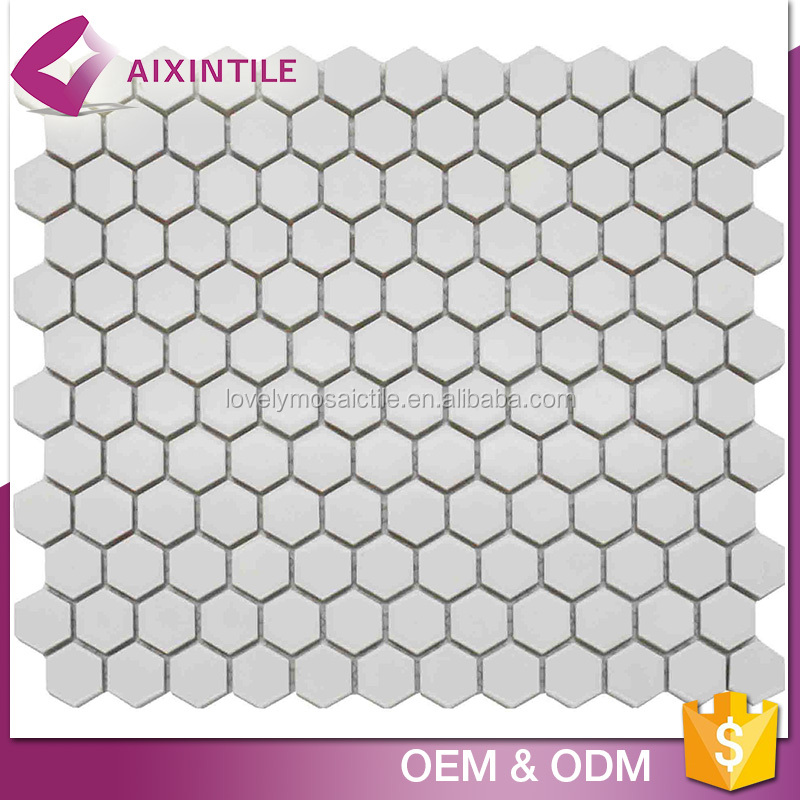 Hs Code Noir Fleur Décoratif Mosaïque De Carreaux De Céramique Pour Plancher