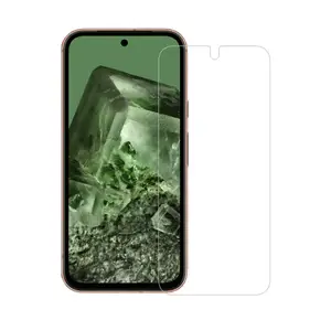Mobiltelefon 2,5D durchsichtig gehärtetes Glas Bildschirmschutzfolie für Pixel 8a Bildschirmschutz