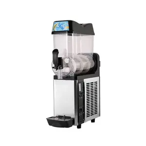 Automatic Electric Cold Frozen Juice Beer Drink Commercial Used Slush Machine 2 Tank For Sale