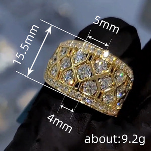 Anello dal design geometrico Anello da dito in stile elegante per donna - Product Image 4