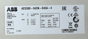 ACS380-042N-045A-4 ACS380 ซีรีส์ มอเตอร์ไดรฟ์ 22 กิโลวัตต์ พร้อม PLC - Product Image 4