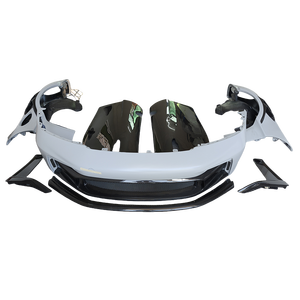 Adatto per l'upgrade GT3RS <span class=keywords><strong>modello</strong></span> <span class=keywords><strong>911</strong></span> <span class=keywords><strong>Porsche</strong></span> Kit parafango anteriore in fibra di carbonio - Product Image 1