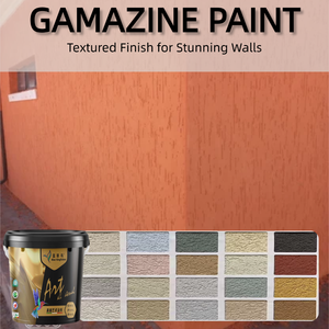 สีทาผนังลายหินสีฟ้าคิงฟิเชอร์โอเชียน คัลเลอร์ กามาซีน สำหรับตกแต่งผนังภายนอกอาคารริมชายหาด - Product Image 2