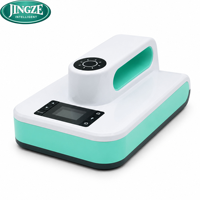 Presse à chaud ergonomique portable mini pour sublimation, idéale pour la personnalisation de t-shirts, sacs en toile, oreillers et porte-clés