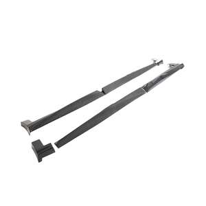 Pour <span class=keywords><strong>Audi</strong></span> RS <span class=keywords><strong>Q8</strong></span> RSQ8 2021-2023 jupes latérales en Fiber de carbone véritable Extensions lèvres - Product Image 1