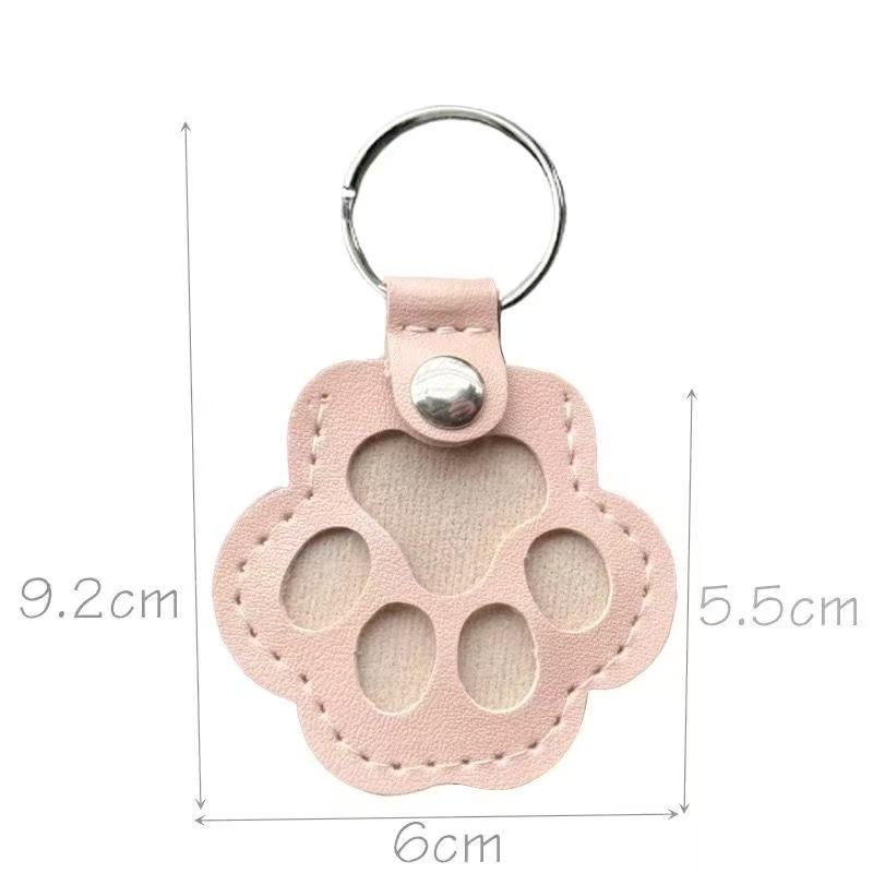 Pendentif de rangement pour poils d'animaux★ Film transparent [rose clair] 1 pièce envoyée