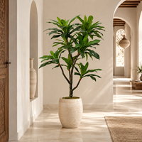 Arbre artificiel Dracaena Fragrans, plante de dragon hyper-réaliste en PE, écologique, ignifuge et résistant aux UV, 170 cm, directement de l'usine, pour la maison