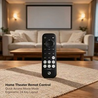 Télécommande vocale intelligente pour projecteur JCXK 24 touches, télécommande universelle sans fil IR avec personnalisation OEM ODM
