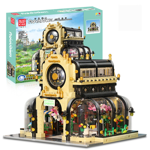 Mais novo 2147pcs streetview cidade modelos de construção, moc especialista, açúcar boânico com luzes led, conjunto, <span class=keywords><strong>lepining</strong></span> blocos, tijolos, crianças, brinquedos - Product Image 5