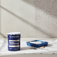 Peinture époxy liquide MINDE MD-TRZS201 pour revêtement mural extérieur en pierre naturelle, résistante à la sécheresse et au froid, 25 kg