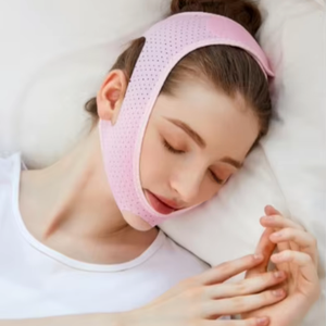 Ajustável <span class=keywords><strong>Chin</strong></span> Strap Banda Anti-Snore para adultos Open-boca Sleepers '<span class=keywords><strong>Sleep</strong></span> Apnéia Solução Multi-Região Cuidados Patches Nylon - Product Image 1