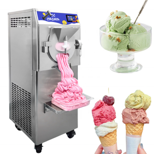 Máquina para hacer conos de helado Máquina italiana de helado duro suave de tres sabores Precios Fabricante de maquinaria de alimentos - Product Image 1